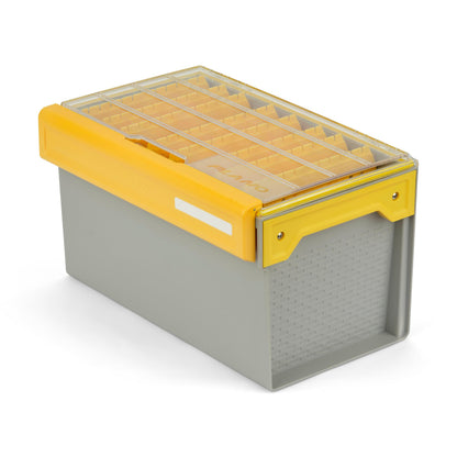 Plano EDGE Deep Hang Box, Stores 48 Crankbaits, with Rust-Preventive Rustricor, Dri-Loc Watertight Seal, WaterWick, DuraView Transparent Lid, Stackable Storage for Fishing Organization
