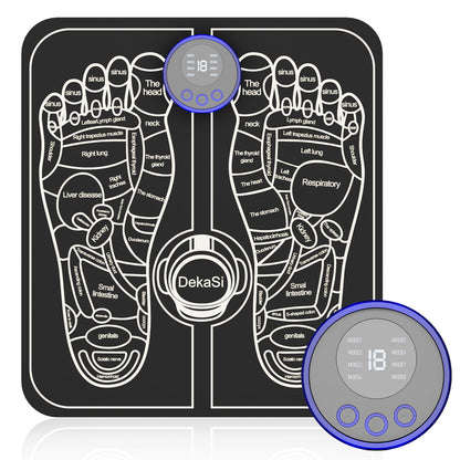 CWTUL Health Expert Electronic Stimulator and Powered Muscle Stimulation for Pain Relief, EMS Foot Massager-4