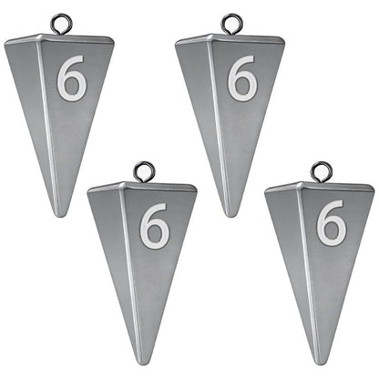Fishing Weights Sinkers Pyramid Sinkers Surf Fishing Sinkers for Saltwater Fishing Gear Tackle 1oz 2oz 3oz 4oz 5oz 6oz 8oz 10oz 12oz 14oz 16oz