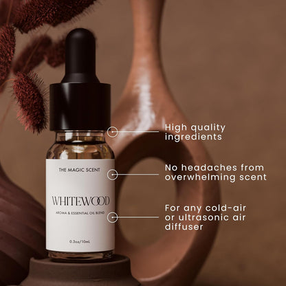 The Magic Scent Mandarin Blossom Diffuser Oil - Cold-Air & Ultrasonic Scented Oils for Diffuser Inspired by St. Regis Hotel, Maldives - Essentiala Oils for Diffusers Aromatherapy 10 ml