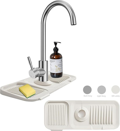 Kitchen Sink Splash Guard Sponge Holder