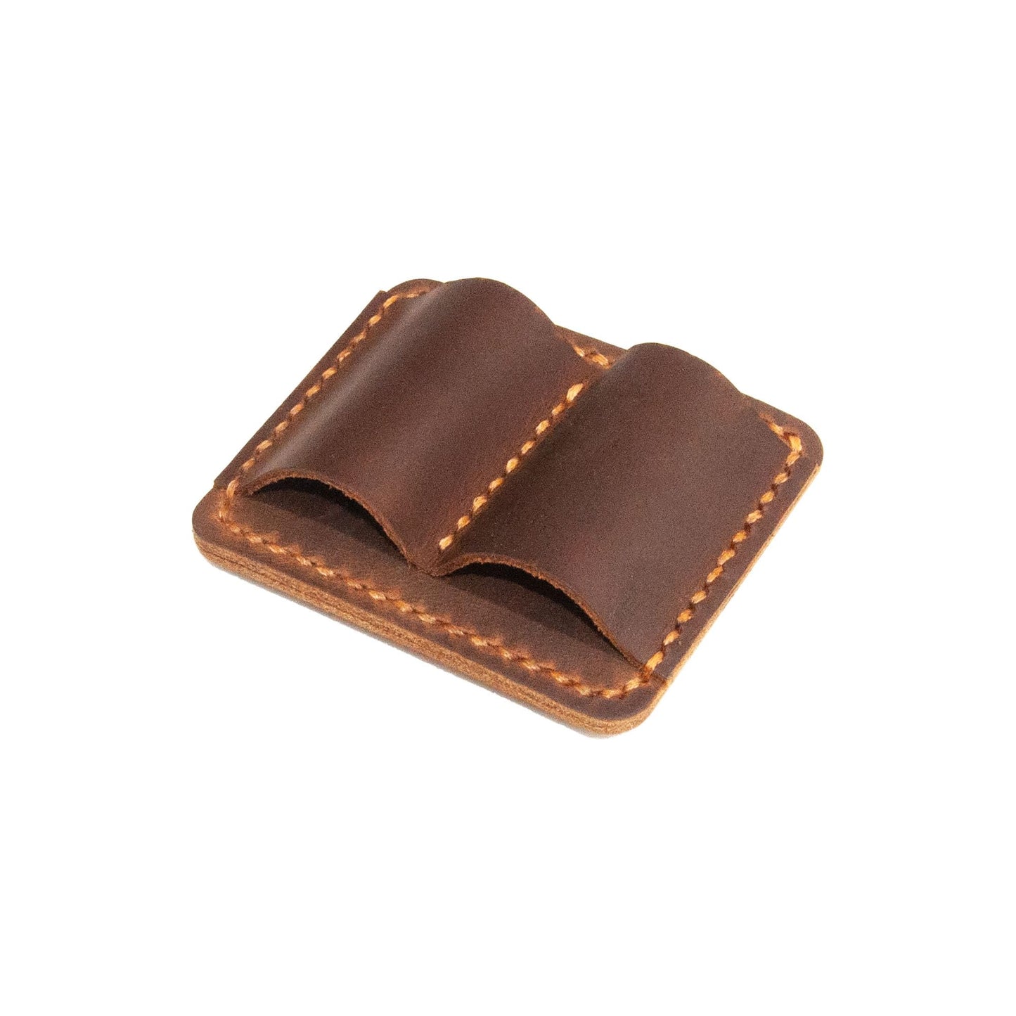 Turbosnail Handmade Leather Pen Holder Clip Notebook Pen Loop Stylish, notebook pen pencil holder clip and Practical Pen Organizer (Brown)