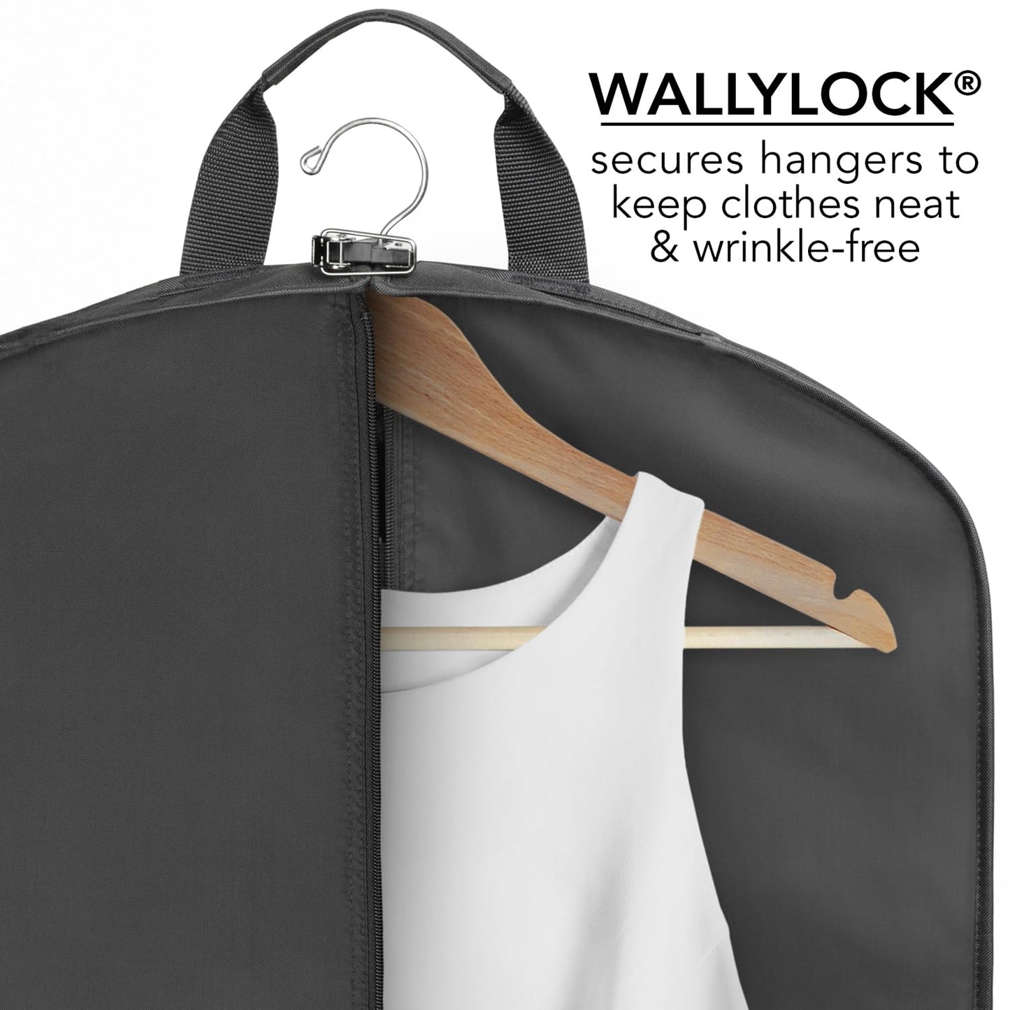 Wally Bags 60” Deluxe Travel Garment Bag