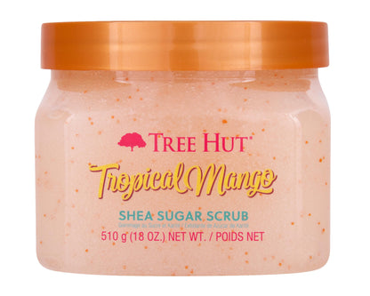 Tree Hut Coco Colada Shea Sugar Scrub, 18 oz, Ultra Hydrating and Exfoliating Scrub for Nourishing Essential Body Care