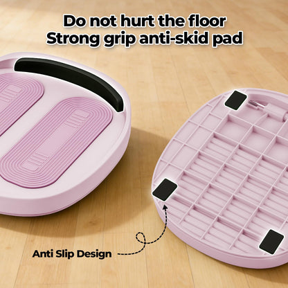 HAIZAIGUOGUO Calf stretcher slant board, 15-Level Adjustable Slant Board for Plantar Fasciitis, Shin Splints & Achilles Tendonitis, Lightweight Ankle Stretch Board for Home Gym or Travel(Pink)
