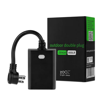 Zooz 800 Series Z-Wave Long Range Smart Plug ZEN04 800LR | Hub Required | Works with the Z-Box Hub, Home Assistant, and Hubitat