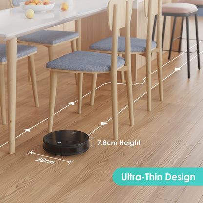 Lefant LiDAR Robot Vacuum and Mop, 450ml Visible Dustbin, Upgraded 190° PSD Obstacle Avoidance, Customized Cleaning, Multi-Floor Mapping, 150 Mins Runtime, WiFi/Alexa/APP, Pet Hair & Carpets, M330 Pro