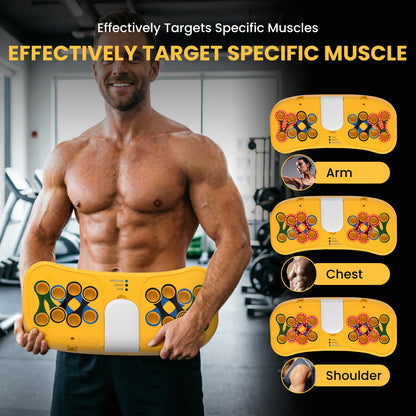 4-Wheel Auto-Rebound Ab Roller - Multifunctional Fitness Equipment for Core Training, Plank & Push-Up - Home Workout Gear