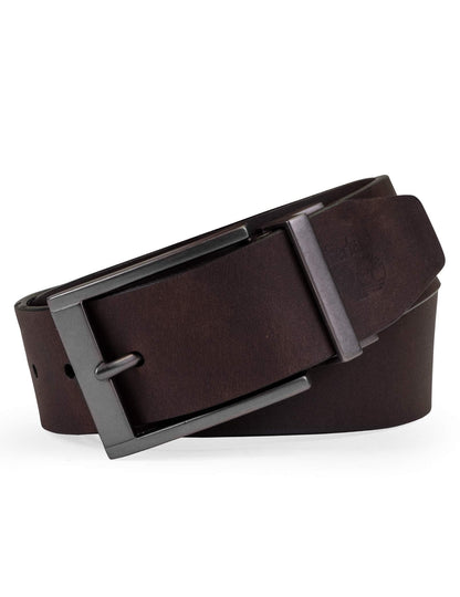 Timberland PRO Men's 38mm Harness Roller Reversible Leather Belt, Brown/Black, 40