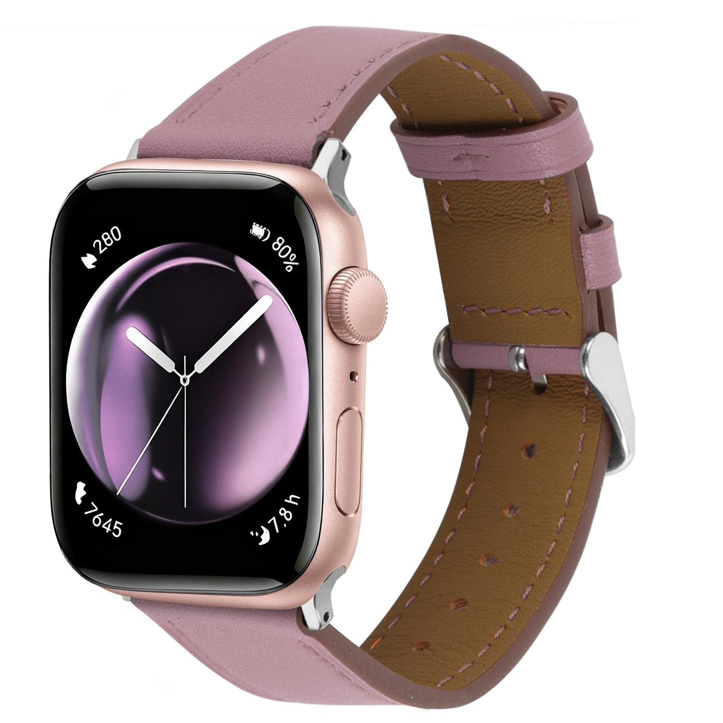 Italy Genuine Leather Bands Women Men Compatible with Apple Watch 38mm 41mm 40mm 42mm 44mm 45mm 46mm 49mm, iWatch Straps Smartwatch Replacement Band for Ultra SE 3/2/1 Series 11 10 9 8 7 6 5 4 3 2 1