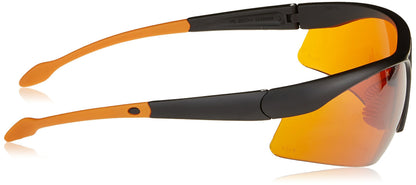 Hack Your Sleep NoBlue Blue Light Blocking Glasses – Orange/Amber Lenses for Eye Fatigue Relief, 99.9% Blue & UV Ray Protection, Includes Free Ebook & Soft Temples for Comfort