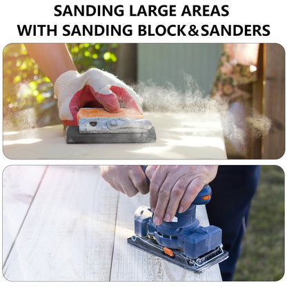 Sandpaper 150 Grit, Wet Dry Sanding Sheets 9 x 3.6 Inch for Wood Furniture Finishing, Metal Sanding and Automotive Polishing,21 -Sheet