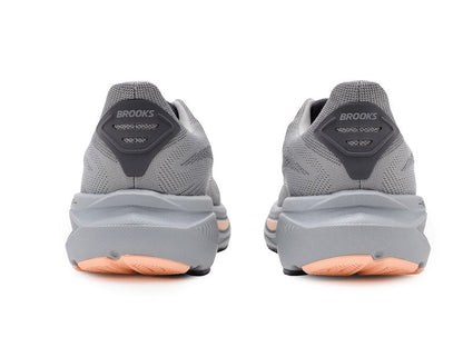 Brooks Women's Ghost 17 Alloy/Blackened Pearl/Peach 6.5 Medium
