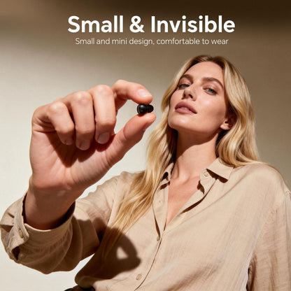 Yihou Ear Buds Invisible Small Mini Sleep Earbuds Headphones Wireless Bluetooth Comfortable Tiny Sleeping Smallest Low Profile Micro Discreet Hidden Kids Earbuds Ear Buds for Small Ear Canals Work