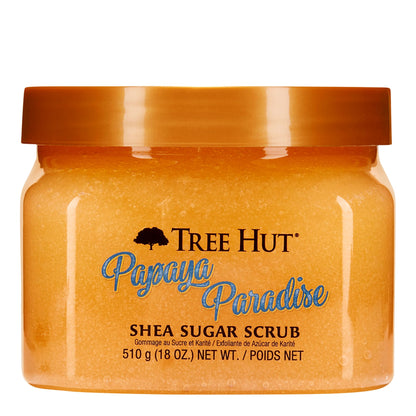 Tree Hut Coco Colada Shea Sugar Scrub, 18 oz, Ultra Hydrating and Exfoliating Scrub for Nourishing Essential Body Care