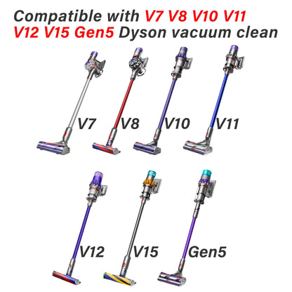 Quick Release Crevice Tool Nozzle Brush Accessory Replacement for Dyson Gen5 G5 V15 V12 V11 V10 V8 SV10 V7 SV11 Cordless Vacuum Cleaner