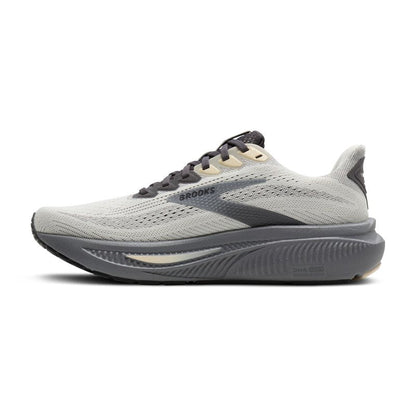 Brooks Men’s Ghost 17 Neutral Running Shoe - Vaporous Grey/Primer/Sand - 11 Medium