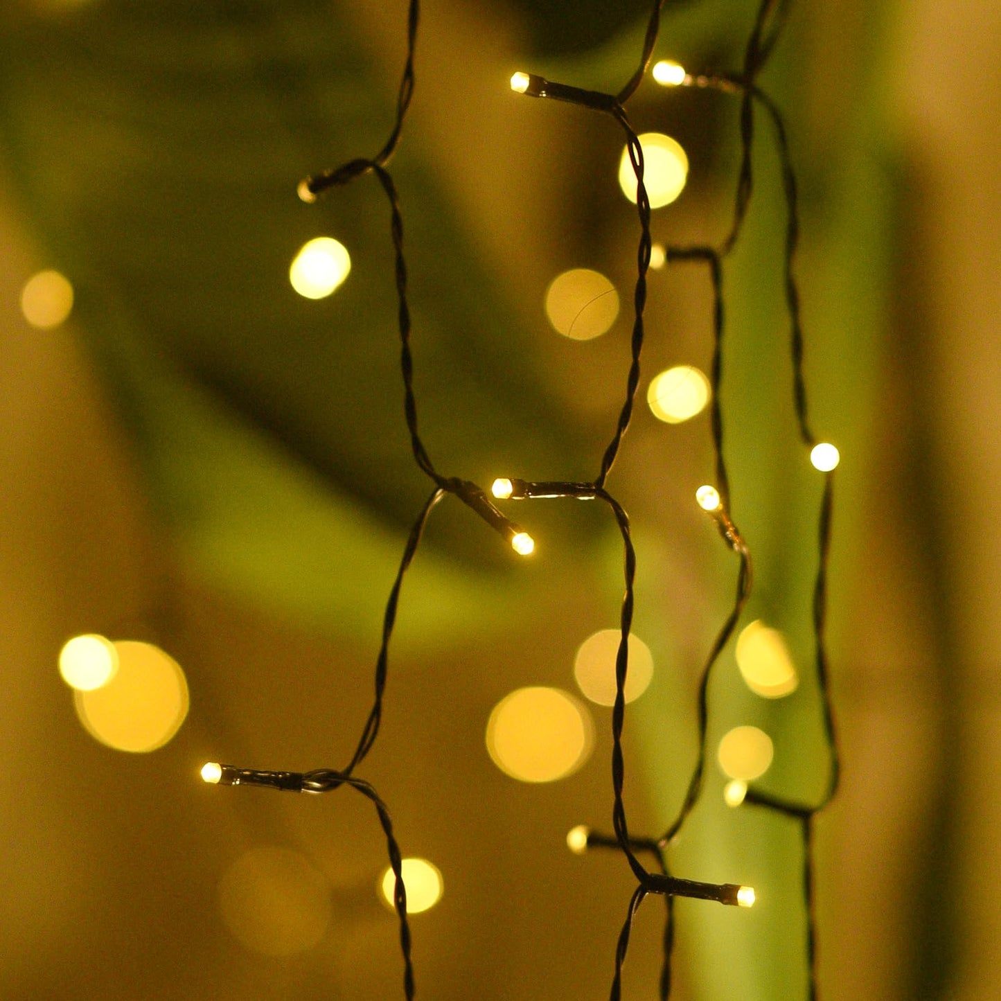 Solar String Lights Outdoor 2 Pack 50FT 100 LED Waterproof Fairy Lights, 8 Modes Solar Powered Twinkle Lights for Garden Patio Backyard Trees Summer Party Wedding Warm White