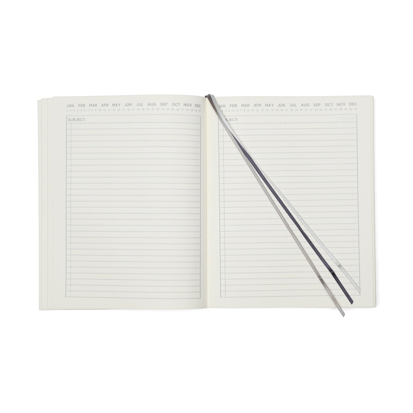 DesignWorks Ink Standard Issue Notebook No. 3, Undated Daily Planner & Writing Journal, 192 Lined Pages, Pen Holder, Small Notebook for Work & Journaling, 6.75 x 8.5 in, Army Green Chili