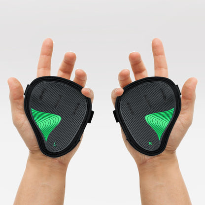 POSHOME Neoprene Gym Grip Pads for Weight Lifting – Non-Slip Hand Grips for Men & Women – Workout Gloves Alternative for Pull Ups, Deadlifts, Fitness & Training – Easy Lifting Grips Gym Pads