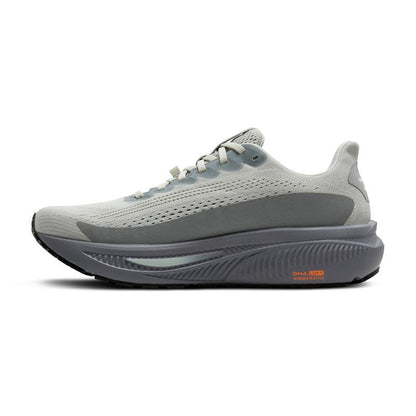 Brooks Men’s Ghost 17 GTX Waterproof Supportive Running & Walking Shoe - Smoke/Primer Grey/Orange - 9.5 Medium