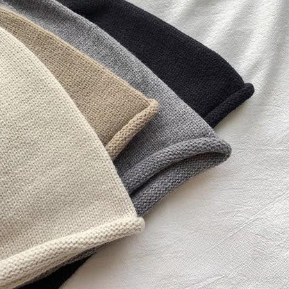 Classic Knit Beanie Hats for Women & Men - Warm Soft Skull Cap for Cold Weather Outdoor Use