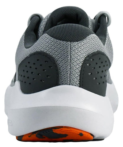 Under Armour Men's Charged Surge 4 Sneaker, Mod Gray/Castlerock/Team Orange, 11