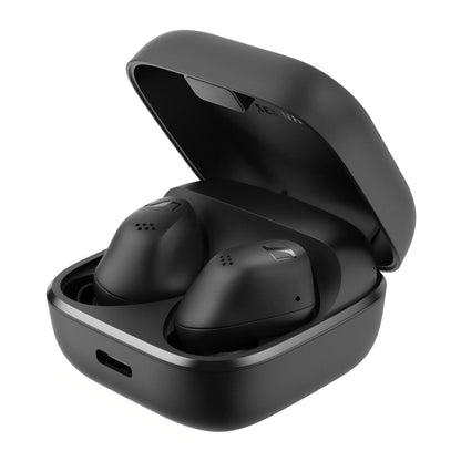 Sennheiser ACCENTUM True Wireless Earbuds - Crystal-Clear Sound with Hybrid ANC, Ergonomic Design, 28-Hour Battery Life, Touch Interface, Black