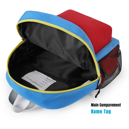 STEAMEDBUN Toddler Backpack for Boys 2-4,Kindergarten Backpack for Boys,Preschool Backpack,Mini