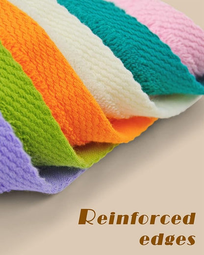 Cleanbear Cotton Wash Cloths Soft Washcloths