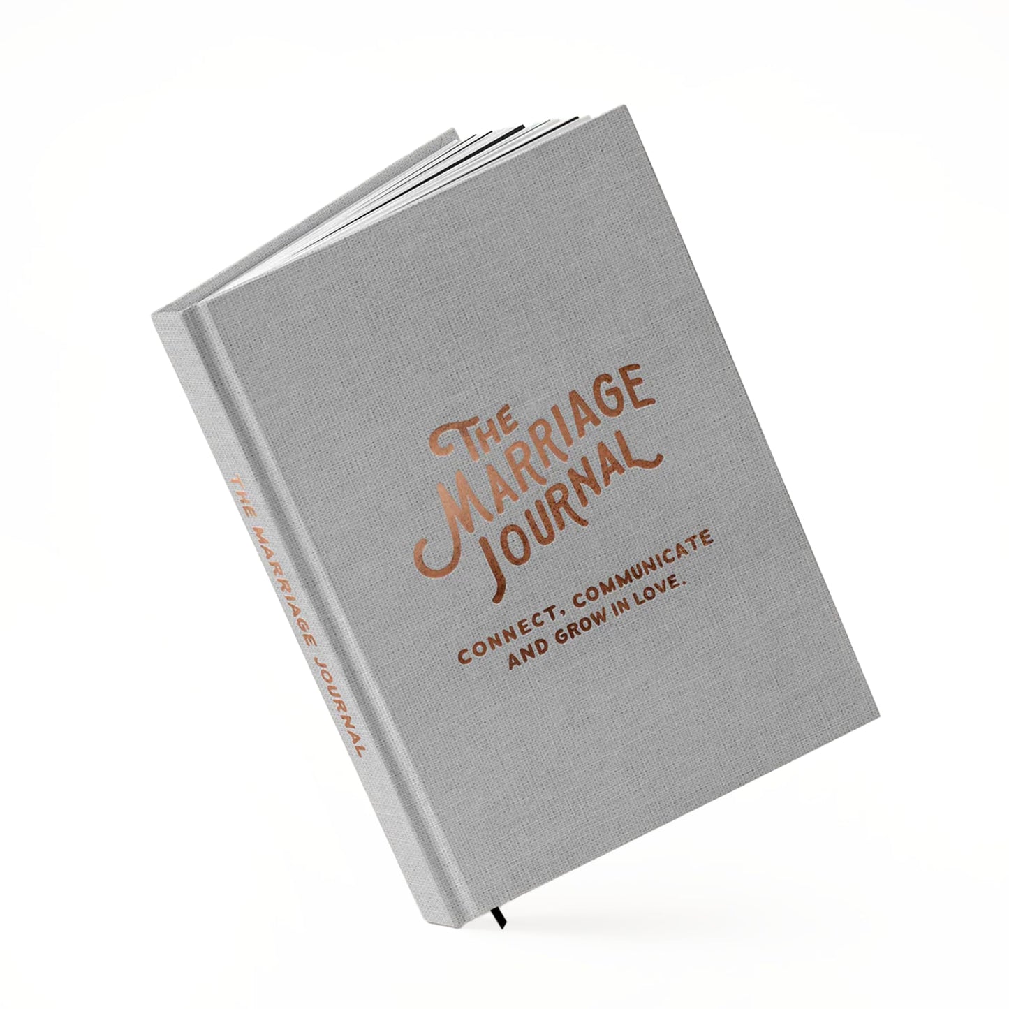 Beating 50 Percent The Marriage Journal - Couples Journal with 52-Week Devotionals & Guided Prompts to Strengthen Communication, Emotional Intimacy & Faith - Gift for Engaged & Married Couples