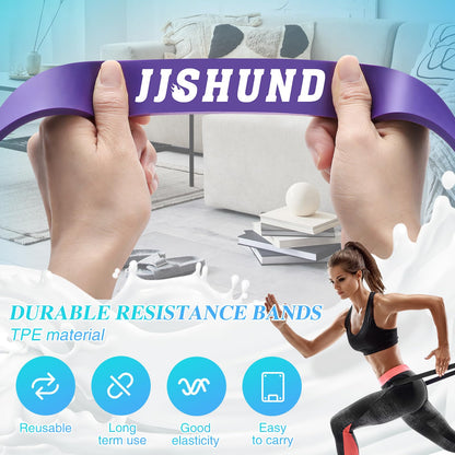 Resistance Bands Set, Pull Up Assistance Bands Pull Up Bands Exercise Bands for Men Women, Workout Bands for Working Out, Muscle Strength Training, Body Stretching