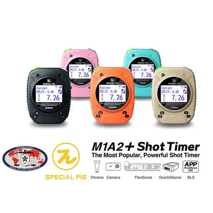 SPECIAL PIE Shot Timer for Shooting Competition- Connect with Big LED Score Display, Perfect for Shooting Competition & Shooting Club (Black)