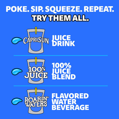 Capri Sun Pacific Cooler Mixed Fruit Flavored Juice Drink Blend, 10 ct Box, 6 fl oz Pouches