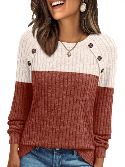 AUTOMET Womens Long Sleeve Tshirts Business Casual Tunic Work Tops Fashion Cute Sweaters Fall Outfits 2025 Dressy Blouse