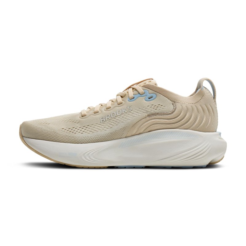 Brooks Women’s Adrenaline GTS 25 Supportive Running & Walking Shoe - Sand/Coconut/Skyway - 7.5 Medium