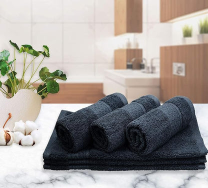 Cleanbear Extra Soft Wash Cloths Washcloths Set 6-Pack 13 x 13 Inches, Highly