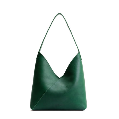 Portland Leather Goods Naomi Shoulder Bag – Slouchy Leather Shoulder Bag with Adjustable Crossbody Strap & Secure Magnetic Closure – Handmade from the Finest Full-Grain Hides – Large, Bacalar