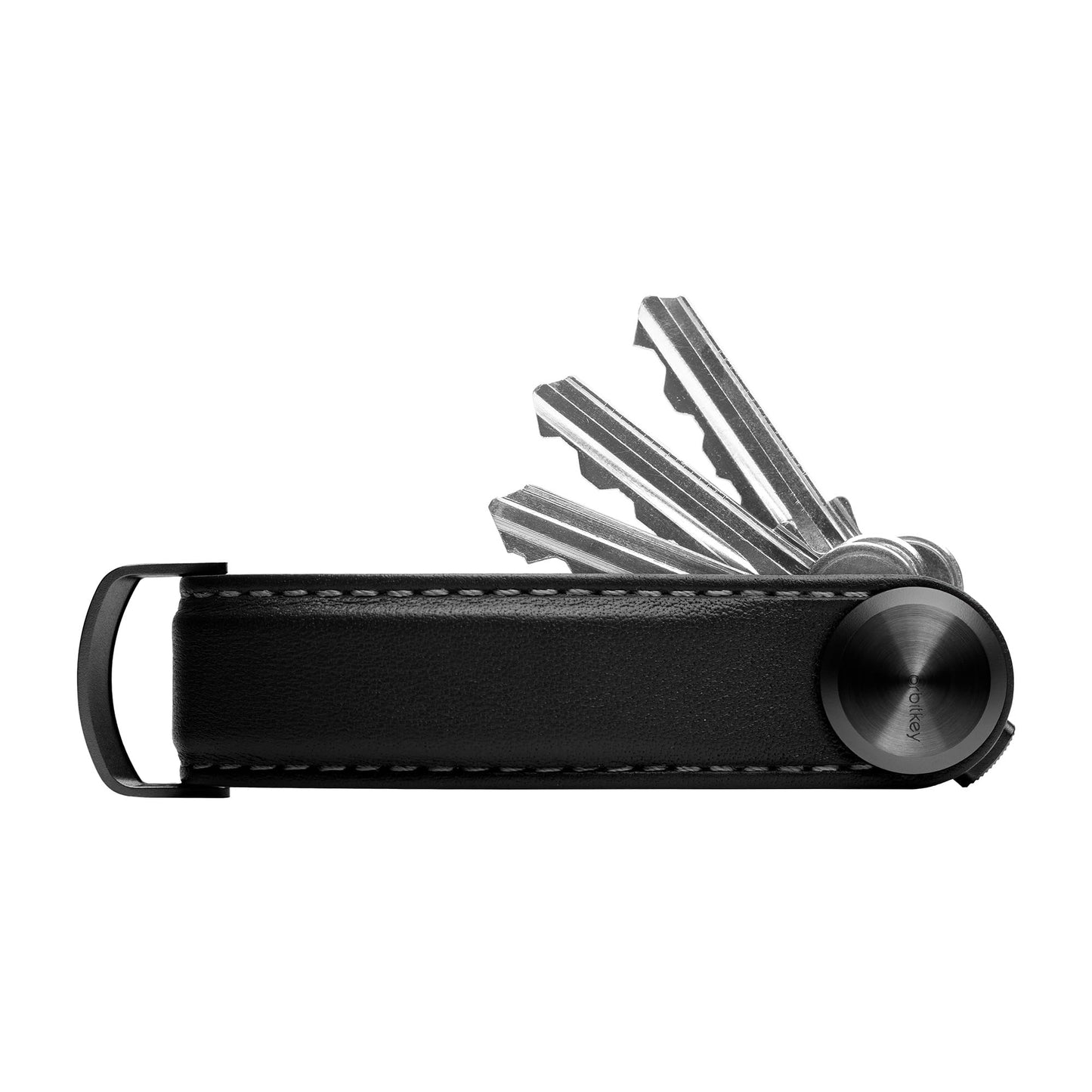 Orbitkey Key Organizer Pro - Leather (Blackout)