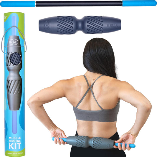 RAD Rod Mini – Compact Deep Tissue Massage Roller Stick – Travel-Ready Myofascial Release Tool for Legs, Back, Neck, Arms & Shoulders – Muscle Roller for Mobility & Recovery