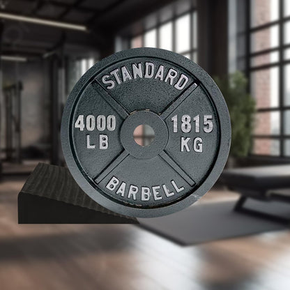 UKIA Large Slant Board Squat Wedge - Heel Elevated Squat Platform for Weightlifting & Mobility Improvement