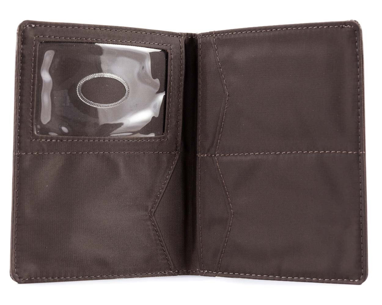 Big Skinny Men's Hipster Leather Bi-Fold Slim Wallet, Holds Up to 40 Cards, Brown