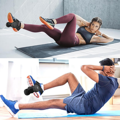 Dumbbell Foot Attachment, Tibialis Trainer, Adjustable Ankle Weights, Leg Workouts at Home for Hip Flexors, Ankle Straps for Weight Lifting, Shin Splint, Hamstring Curls, Leg extensions