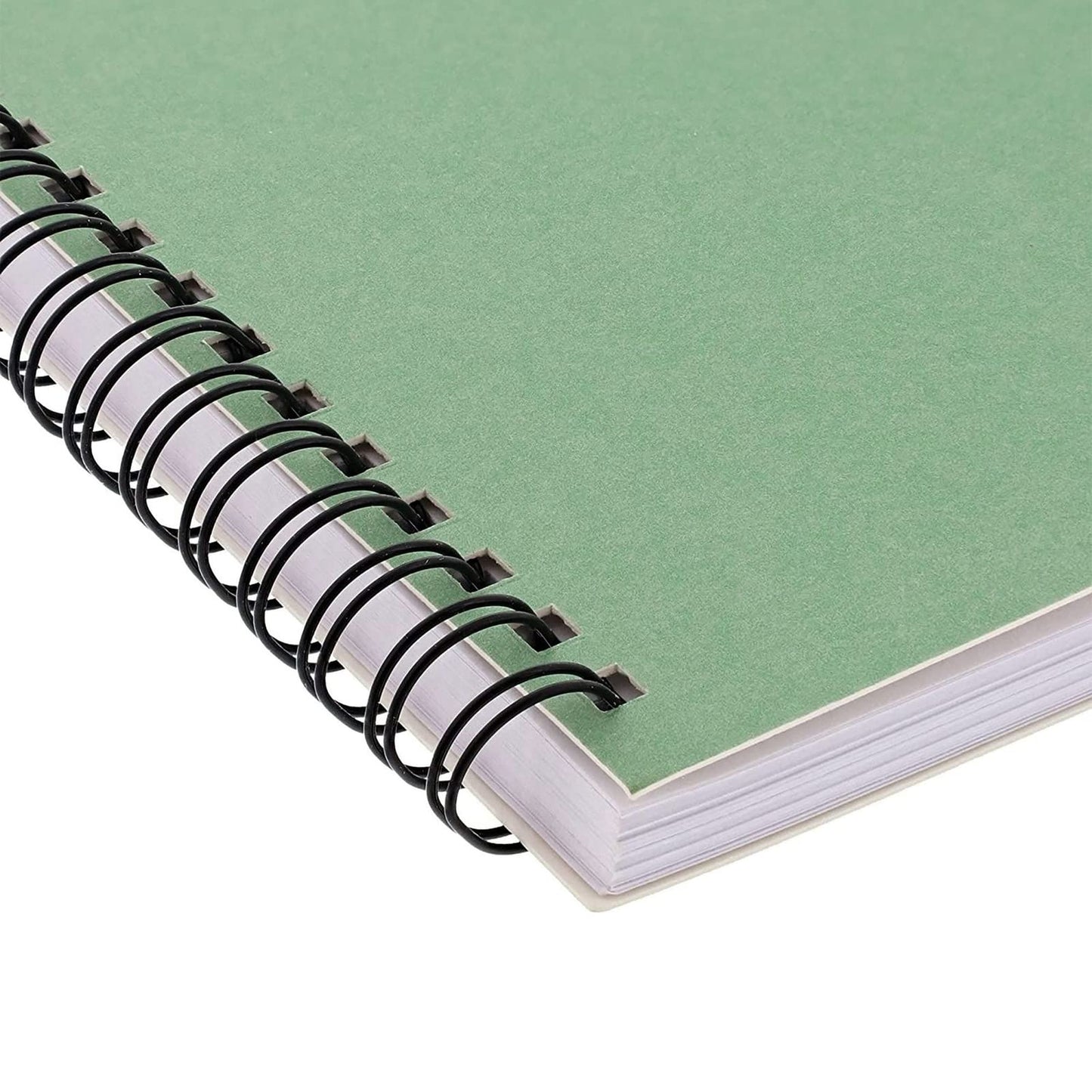 5 Pack 6x8 inch Spiral Journals, Small Notebooks Bulk with 120 Lined Pages for Work, Students, School, Writing (5 Colors Kraft Paper Covers)