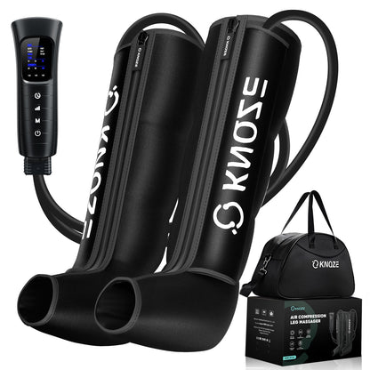 KNQZE Air Compression Recovery System, Foot and Full Leg Recovery Boots with Dynamic Pressure for Fast Therapy, Professional Device for Circulation and Pain Relief