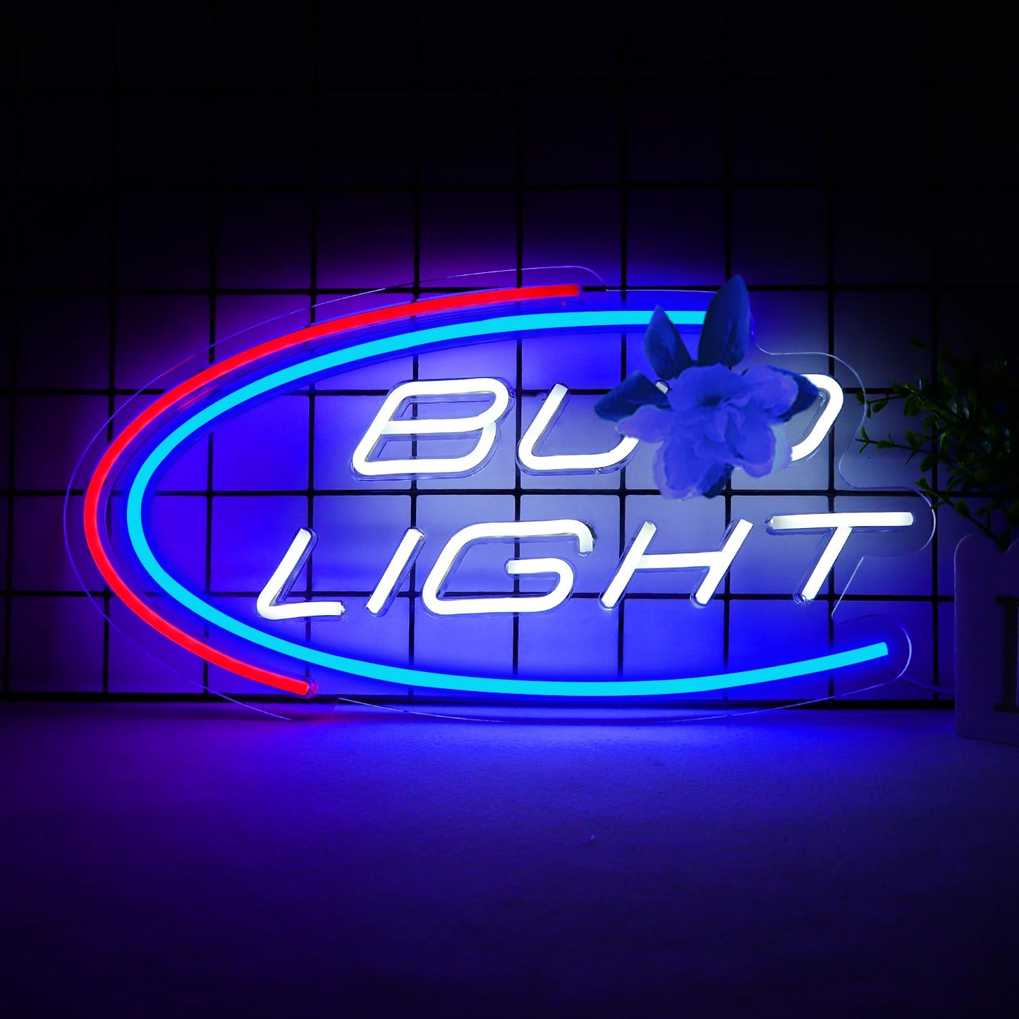 JFLLamp Beer Neon Signs for Wall Decor Neon Lights for Bedroom Led Signs Suitable for Man Cave Bar Pub Restaurant Christmas Birthday Party Gift Led Art Wall Decorative Crs Light Bar Sign