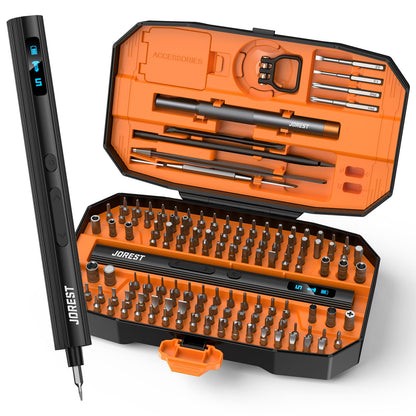 JOREST 40Pcs Small Precision Screwdriver Set with Torx Triwing Phillips, Mini Repair Tool Kit for Macbook, Computer, Laptop, PC, iPhone, PS5, Xbox, Switch, Glasses, Watch, Ring Doorbell, Electronics