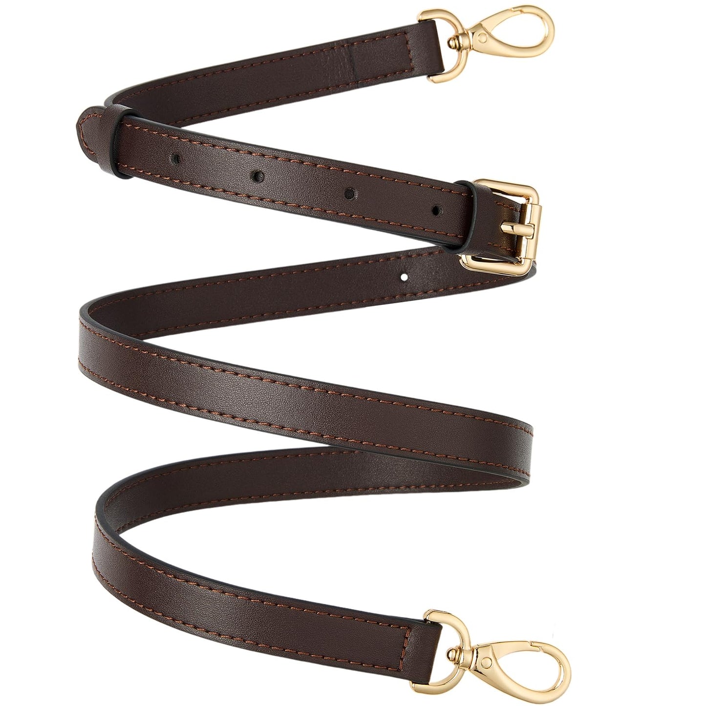 BAIXUEJI Leather Purse Strap Replacement Crossbody Handbag Long Adjustable