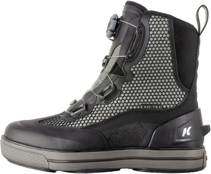 Korkers Men's Chrome Lite Wading Boots - Fixed Kling-On Rock Soles | Lightweight & Durable