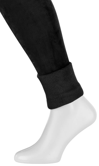 Piarini Winter Leggings with Teddy Inner Fleece - Thermal Leggings Extra Cuddly Warm